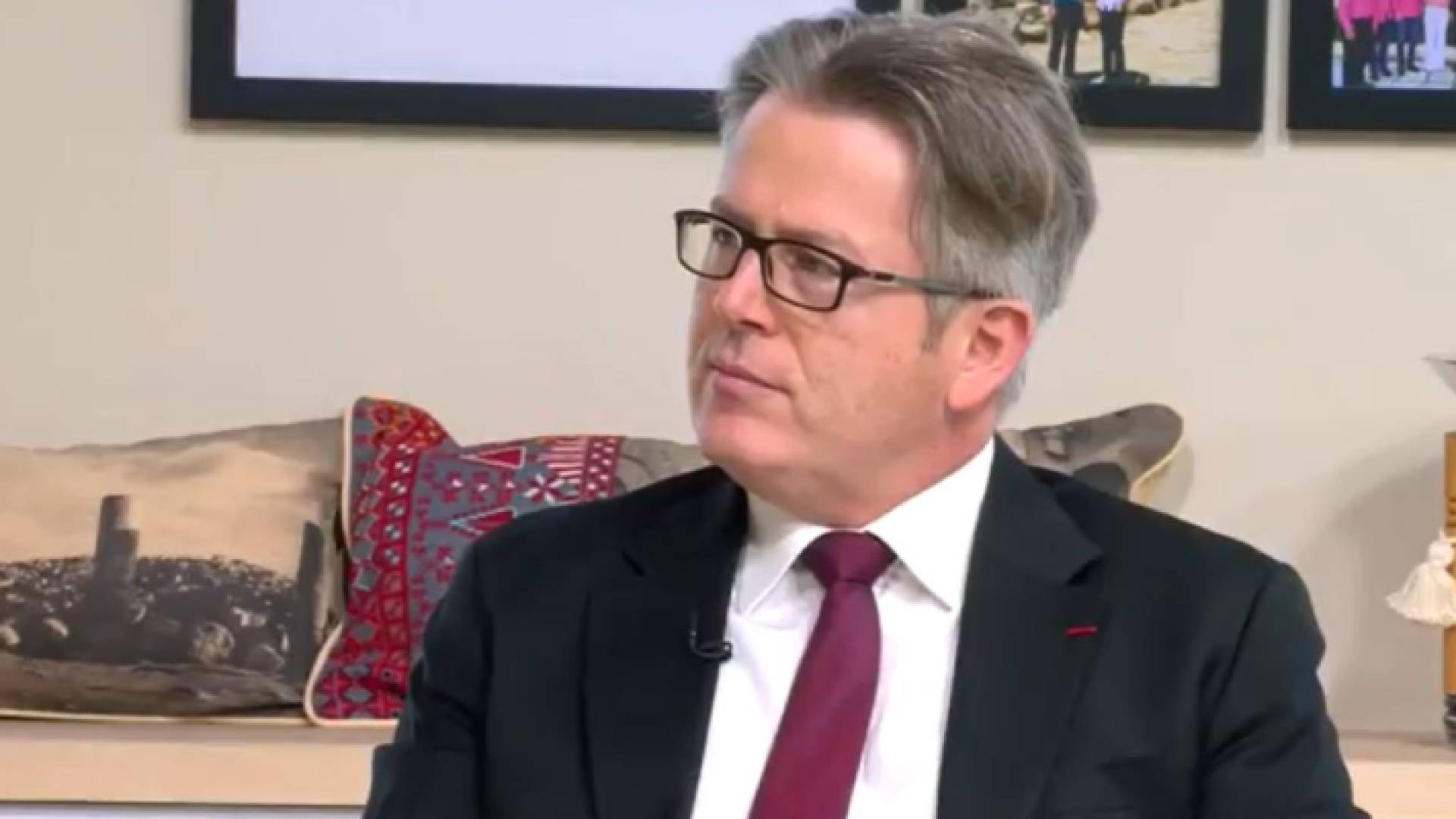 السفير الفرنسي في عمان اليكسي لو كوور غرانميزون