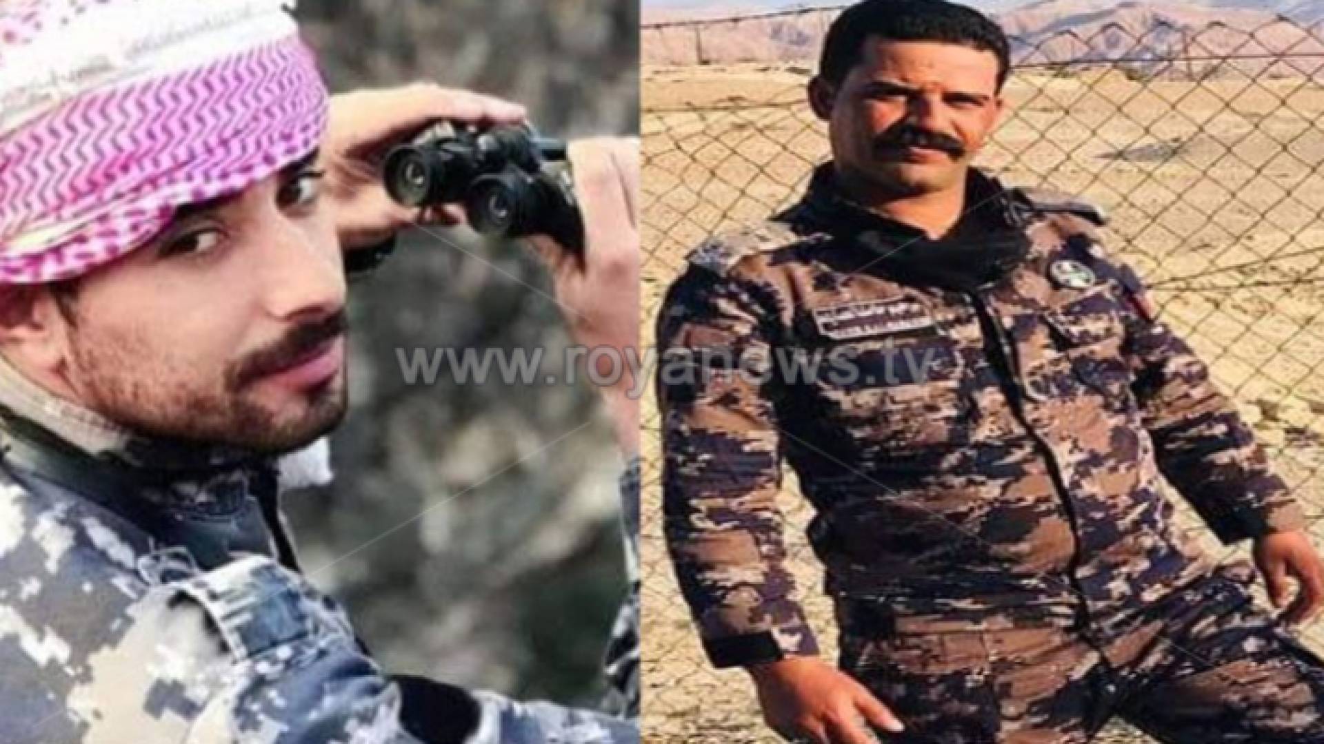 الشهيدان مأمون عيسى الخضور و إبراهيم الحمايدة