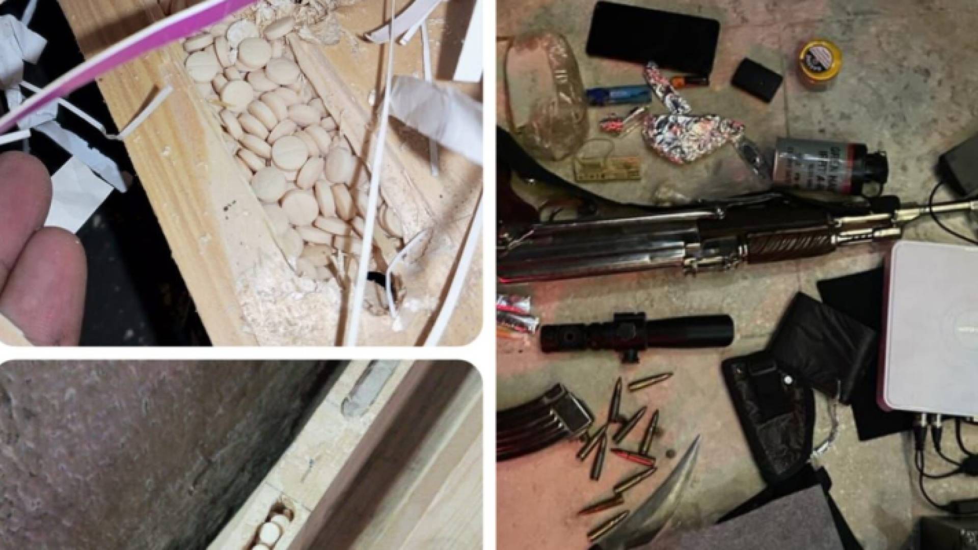 من المضبوطات