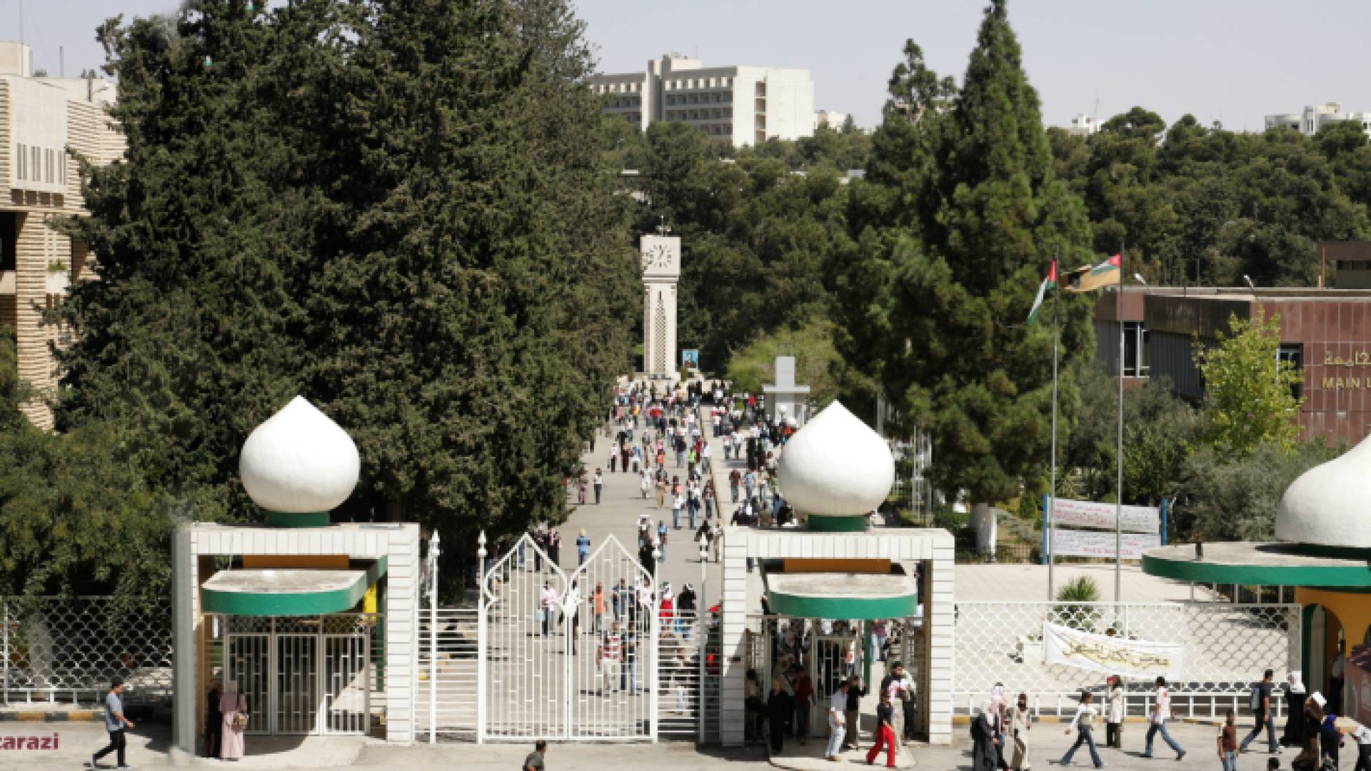 منظر عام للجامعة الأردنية