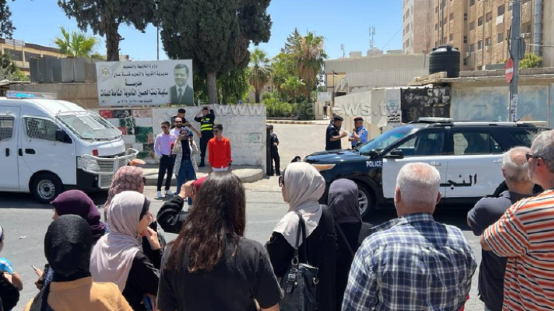 إحدى قاعات التوجيهي