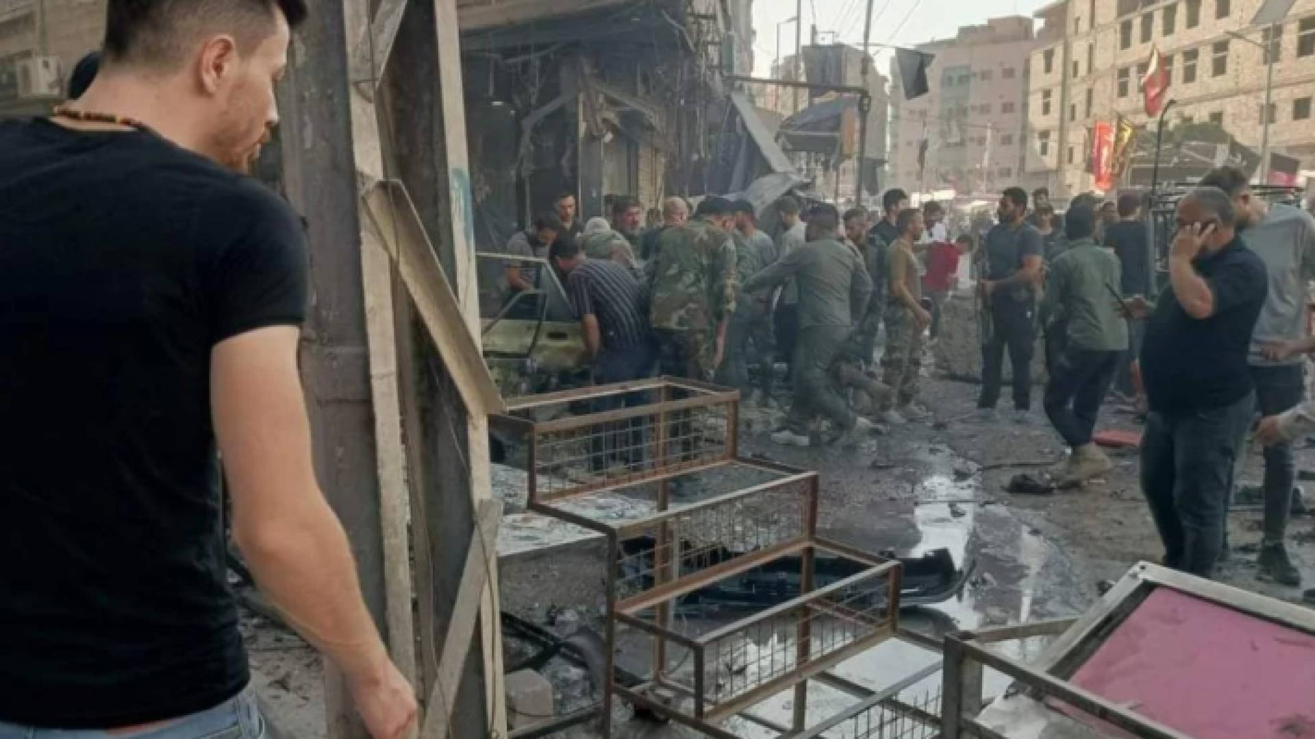 موقع الانفجار