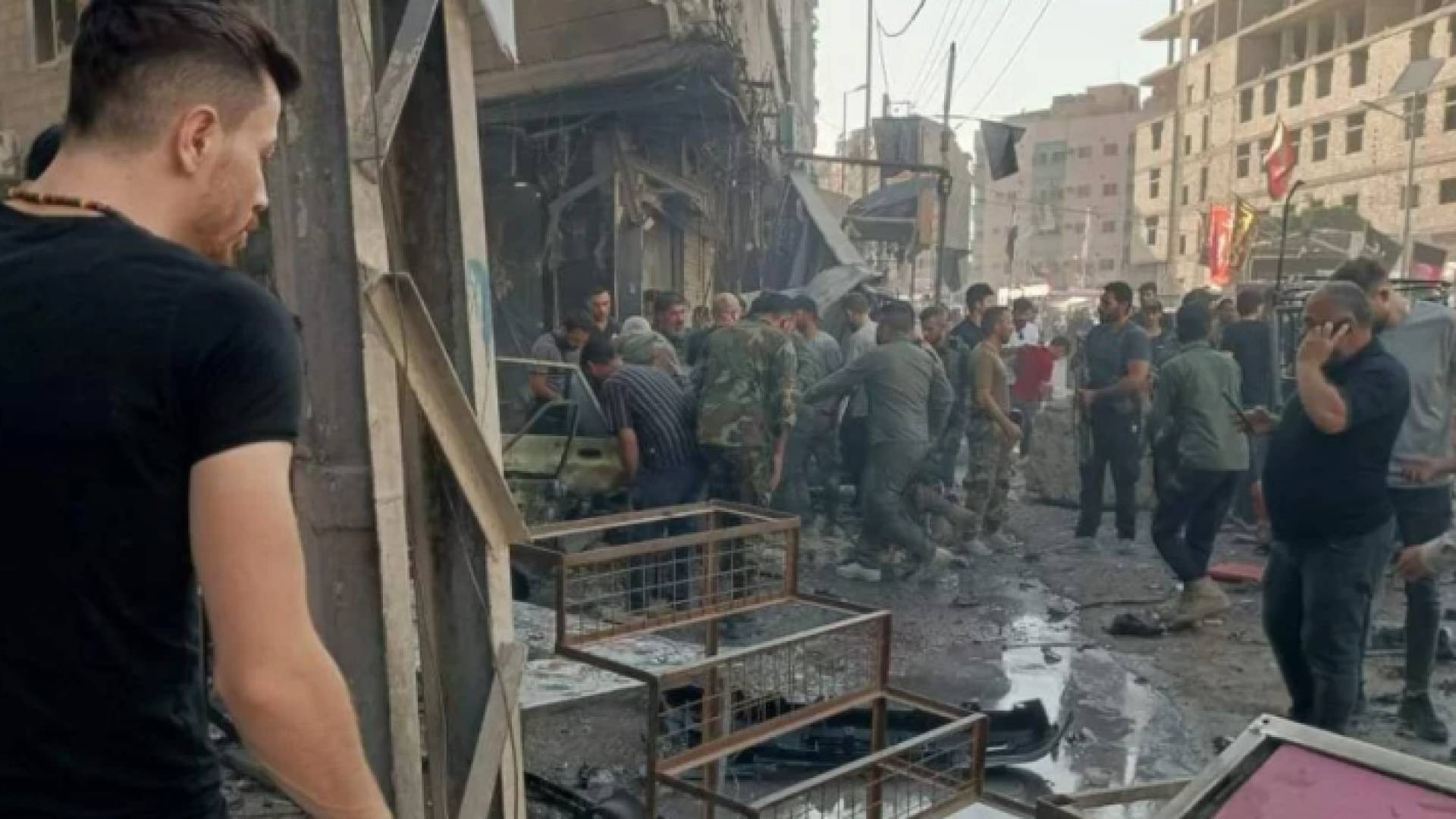 موقع الانفجار