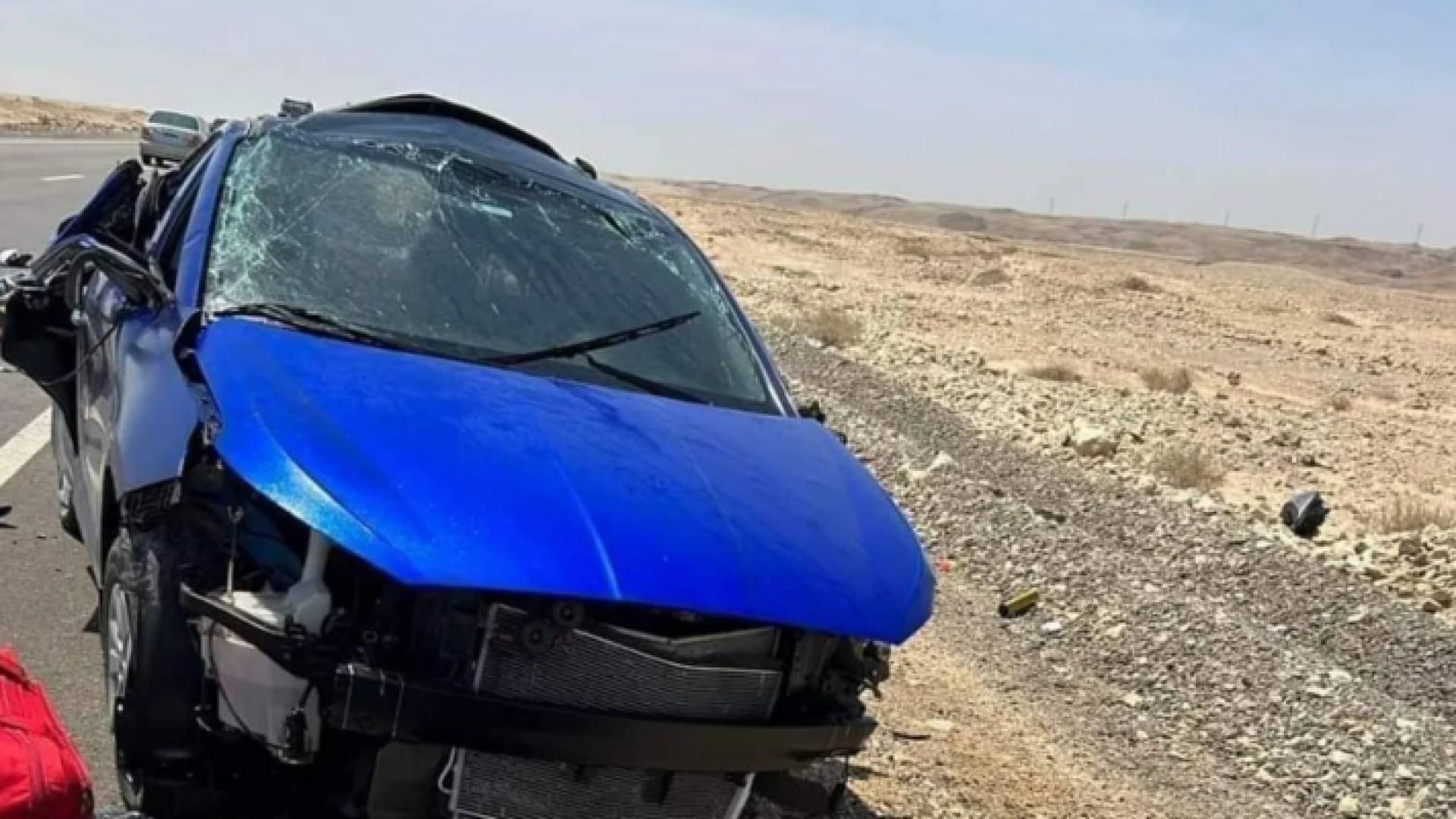 جانب من الحادث المروع