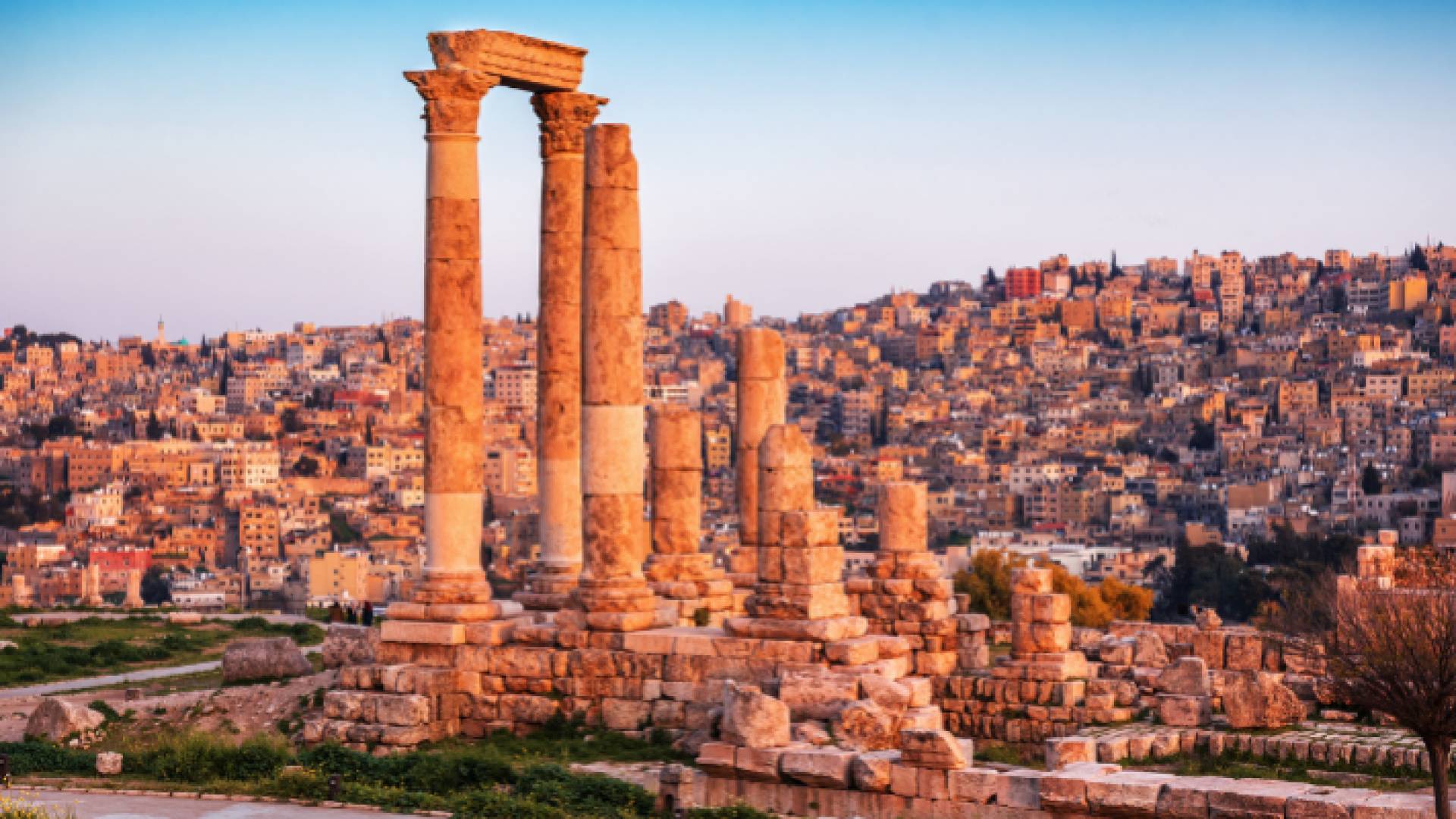 موقع آثري في العاصمة عمان