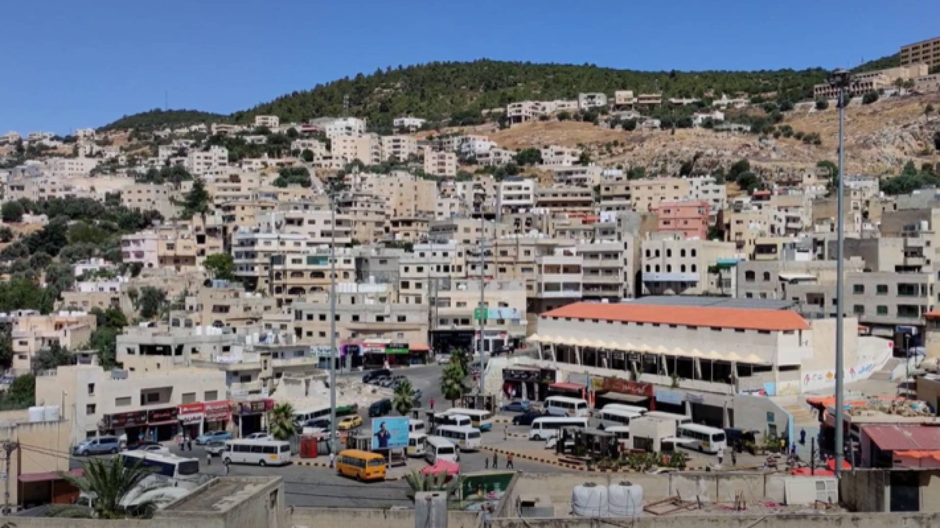 منظر عام لمحافظة عجلون