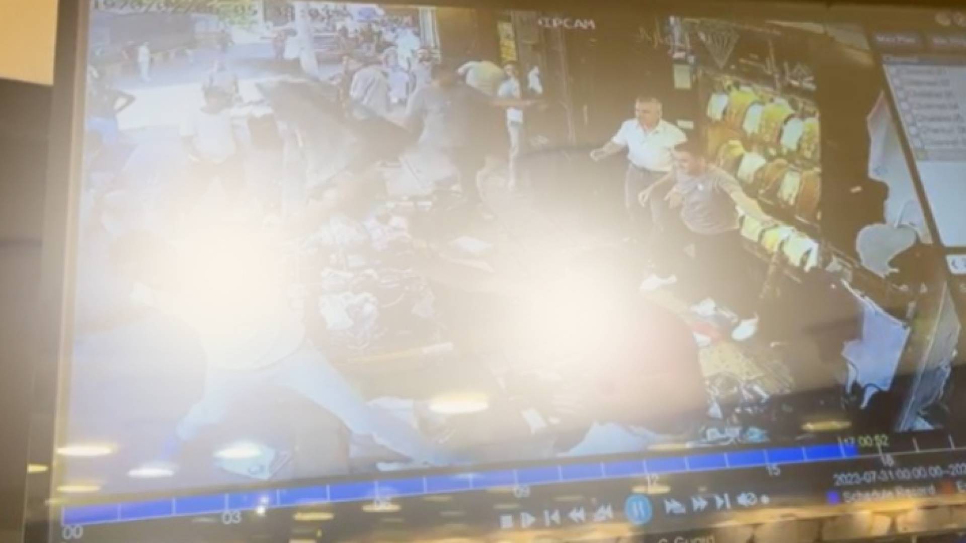 الصورة من المشاجرة