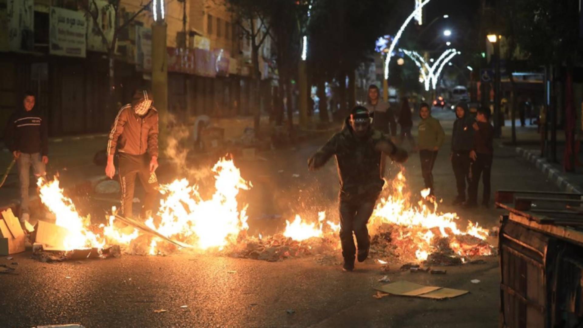 مقاومون في نابلس