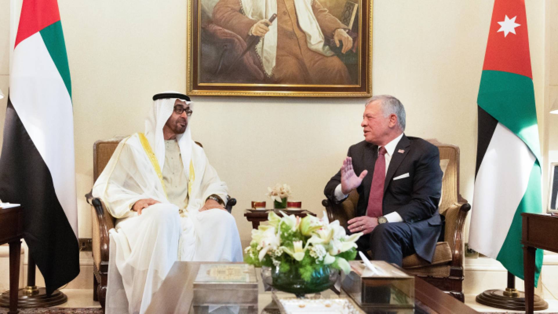 الملك ورئيس دولة الإمارات