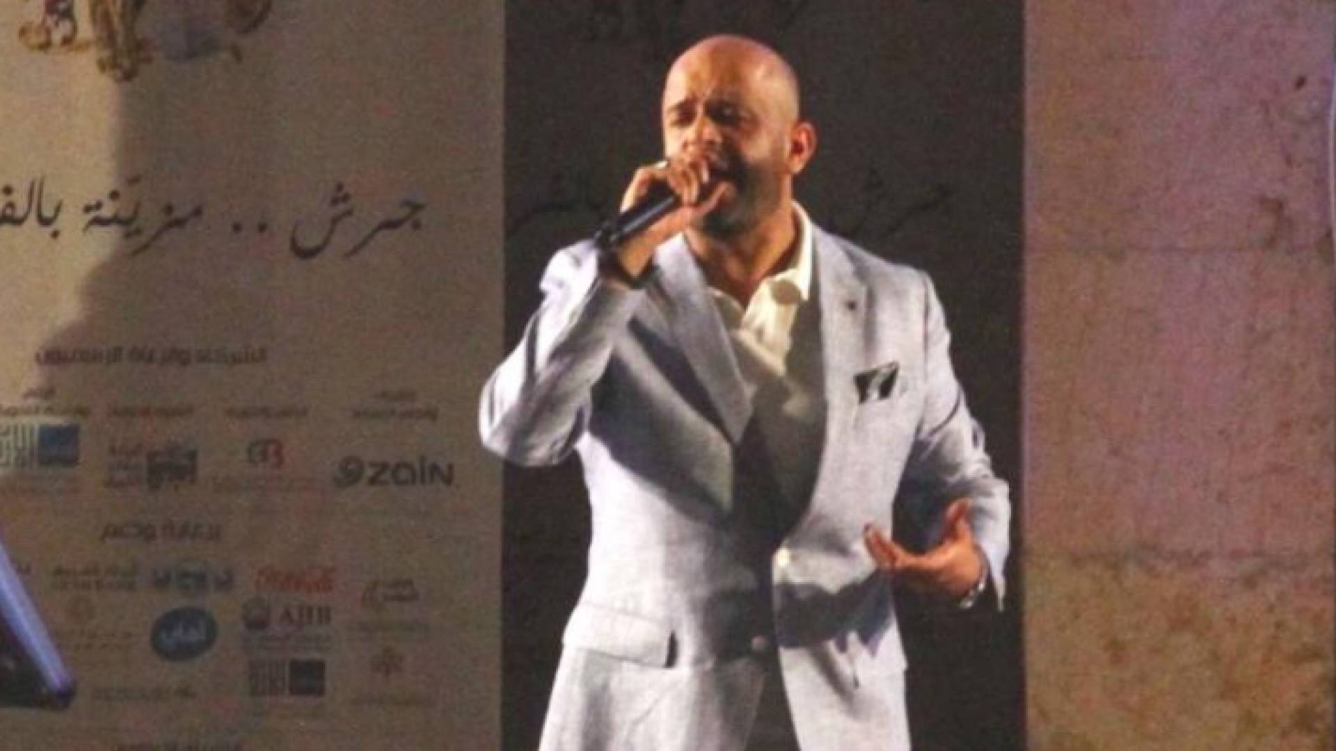 الفنان سعد أبو تايه في مهرجان جرش