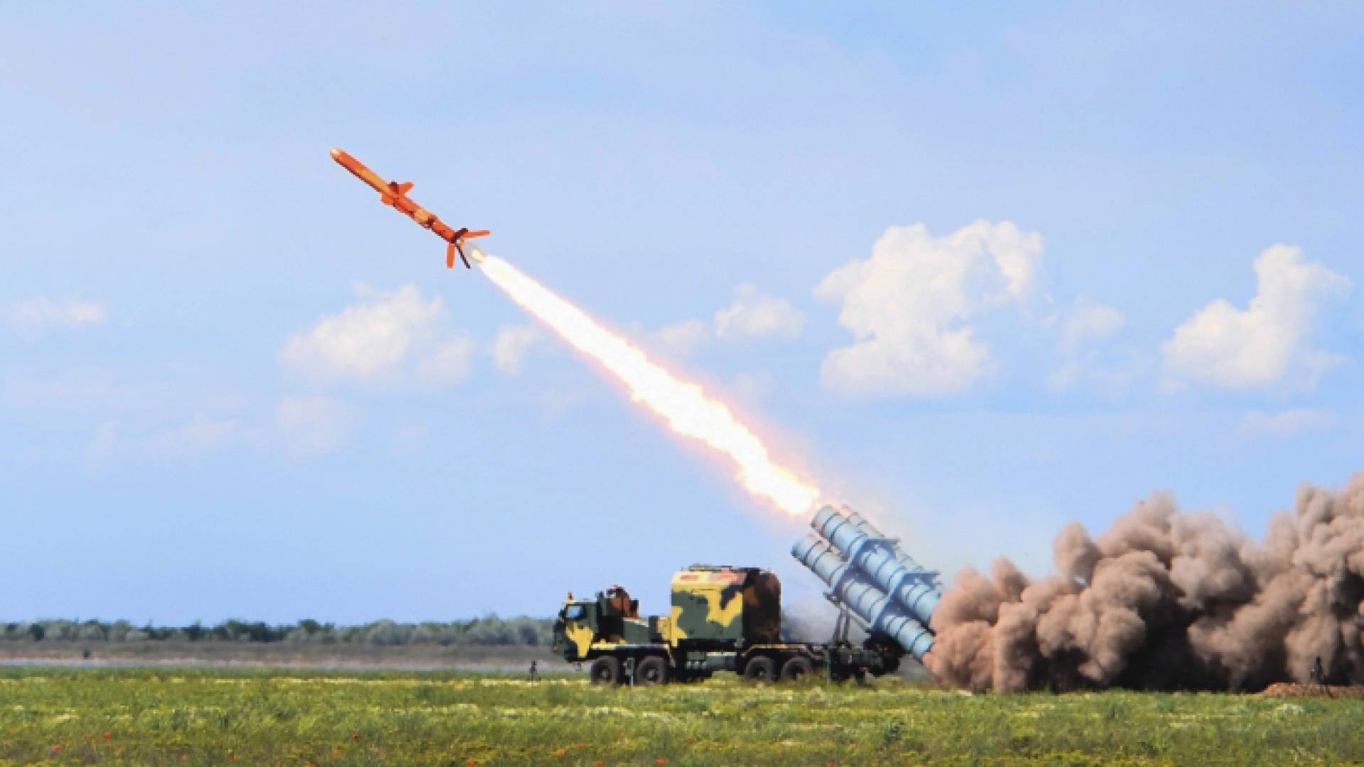 صورة أرشيفية لصاروخ اوكراني