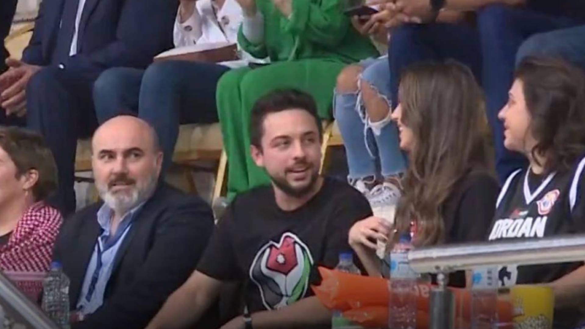 ولي العهد والأميرة رجوة الحسين