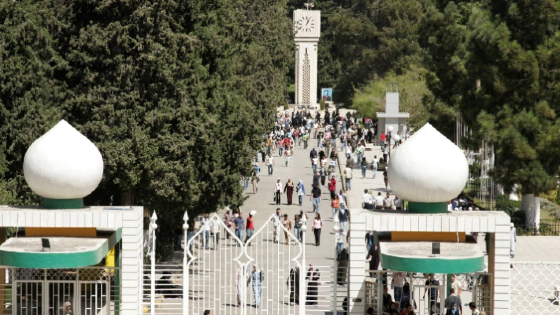 طلبة في الجامعة الأردنية