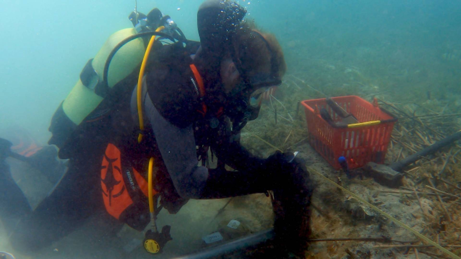 عالم يكتشف أحد المجتمعات المستقرة أسفل بحيرة أوخريد