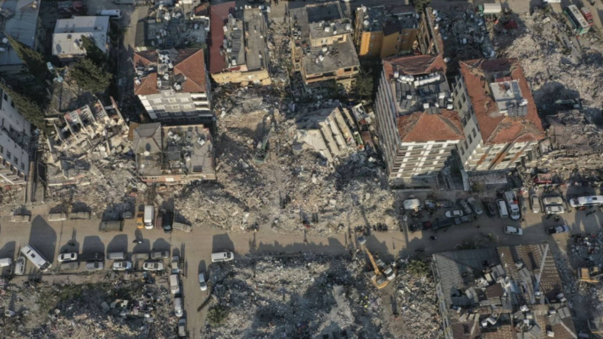 آثار زلزال سابق في تركيا