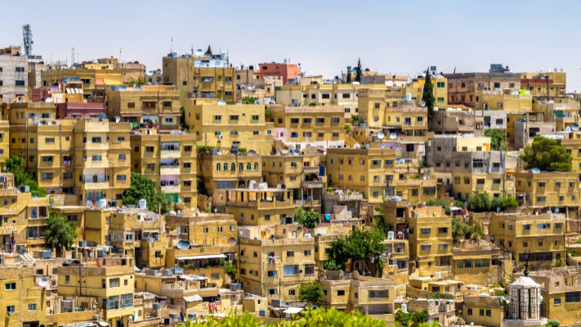 جانب من العاصمة عمان