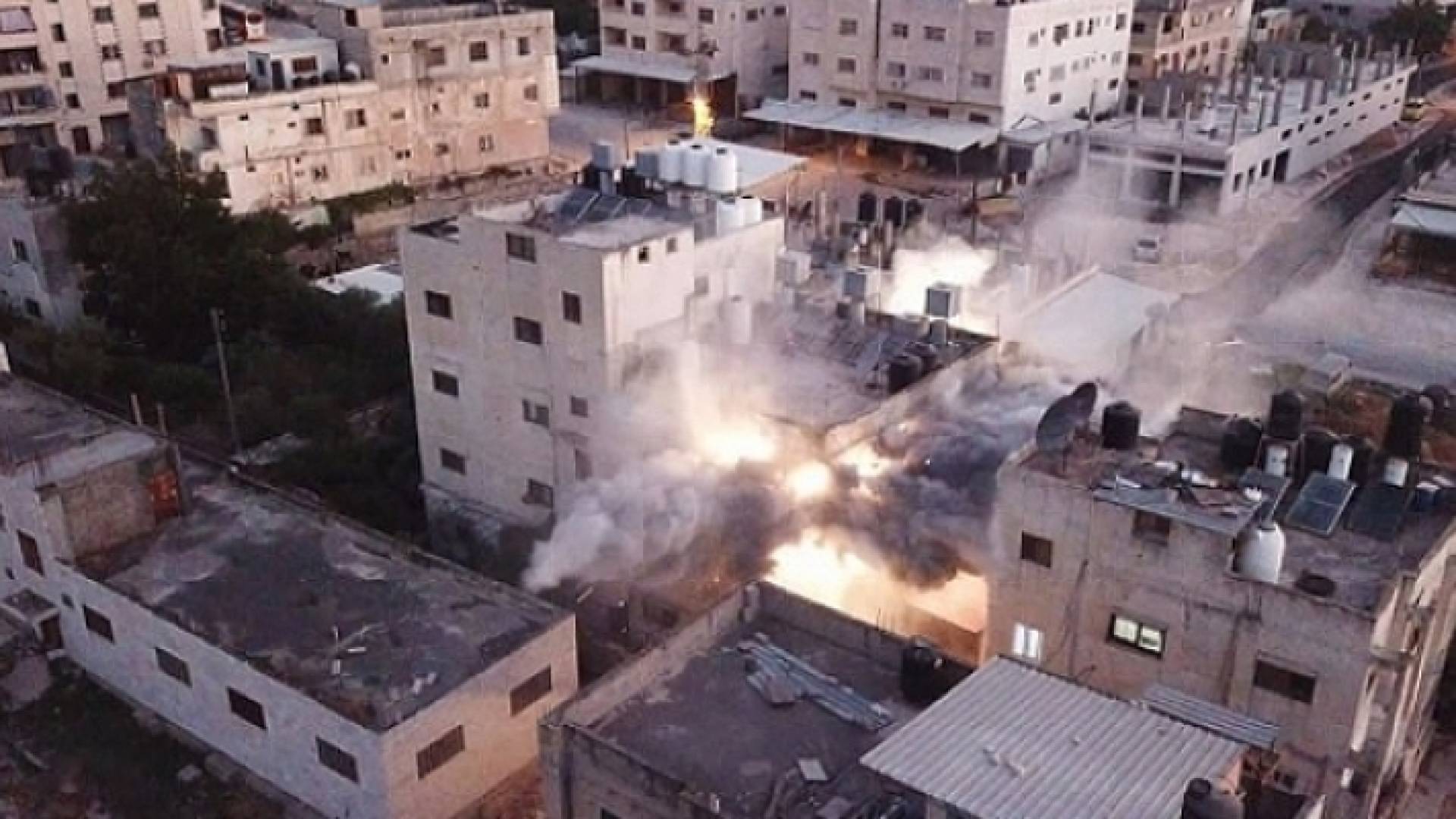 تفجير في مخيم بلاطة