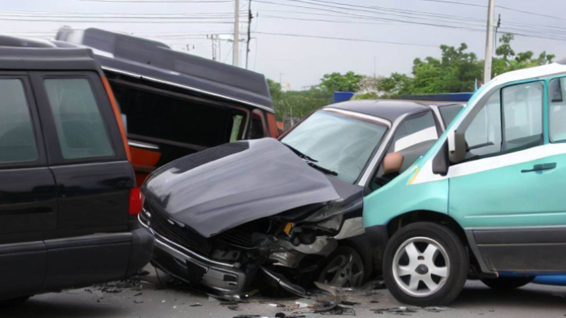 صورة تعبر عن حادث سير