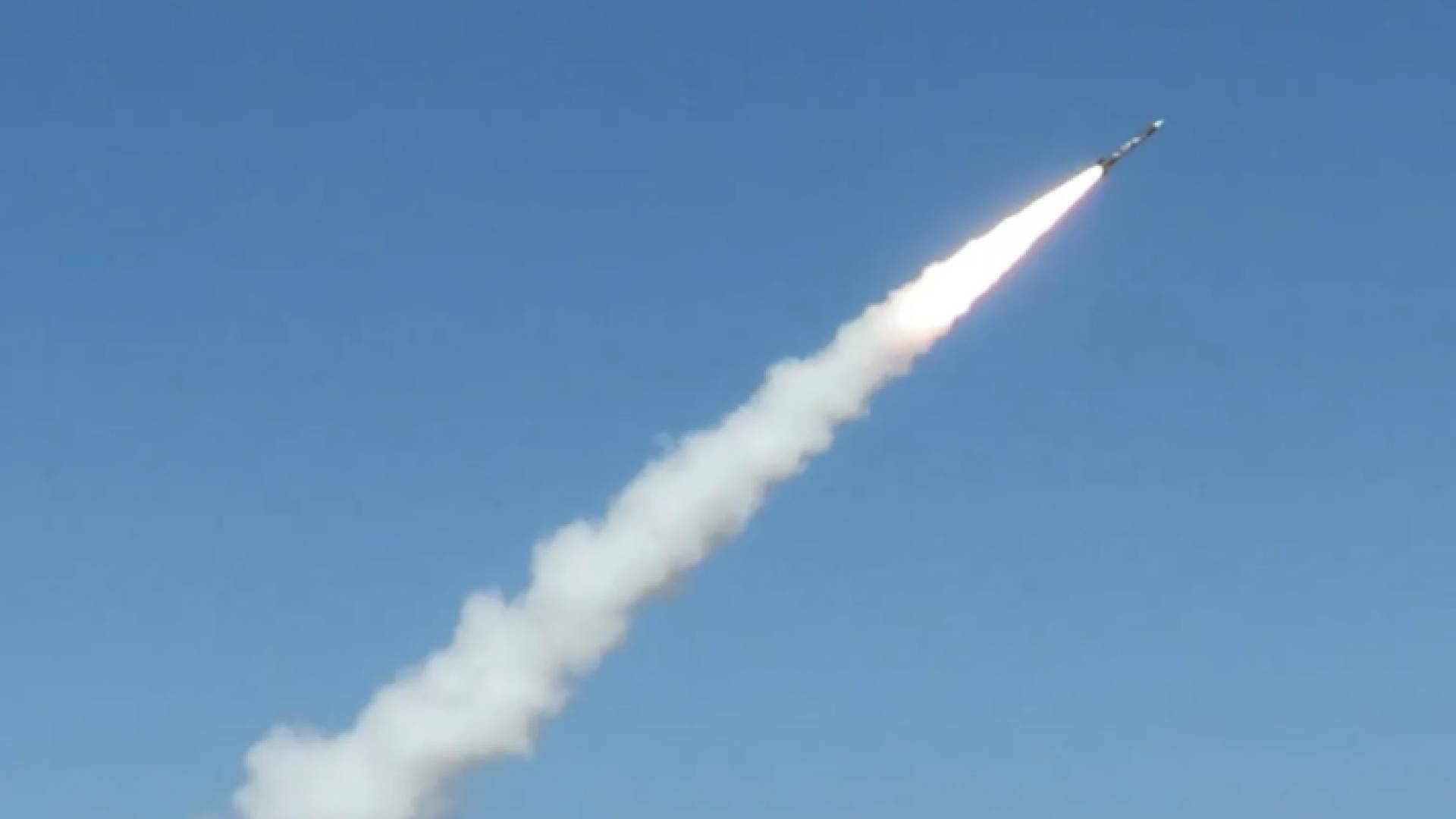 إطلاق صاروخ من قطاع غزة