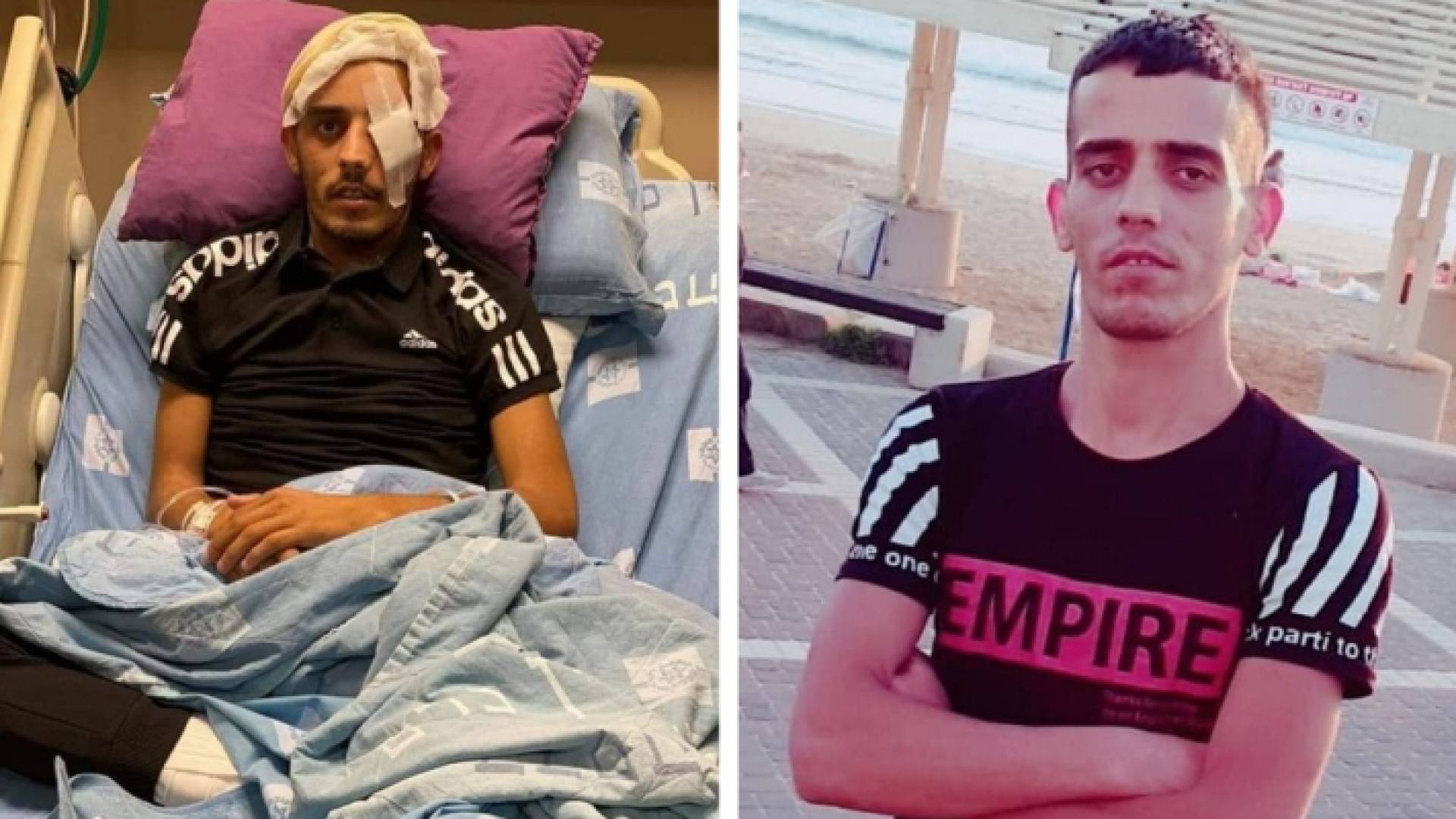 الشهيد الشاب الفلسطيني حمزة أبو سنينة