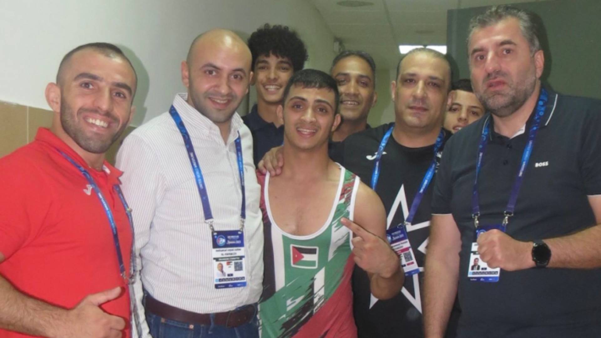 الحسنات وإداريي المنتخب الوطني