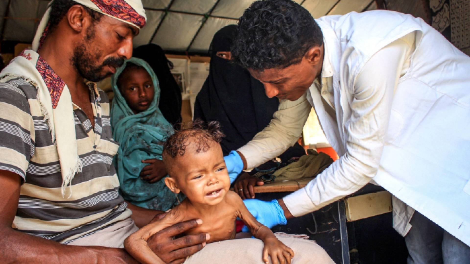 الوضع الإنساني الصعب في اليمن