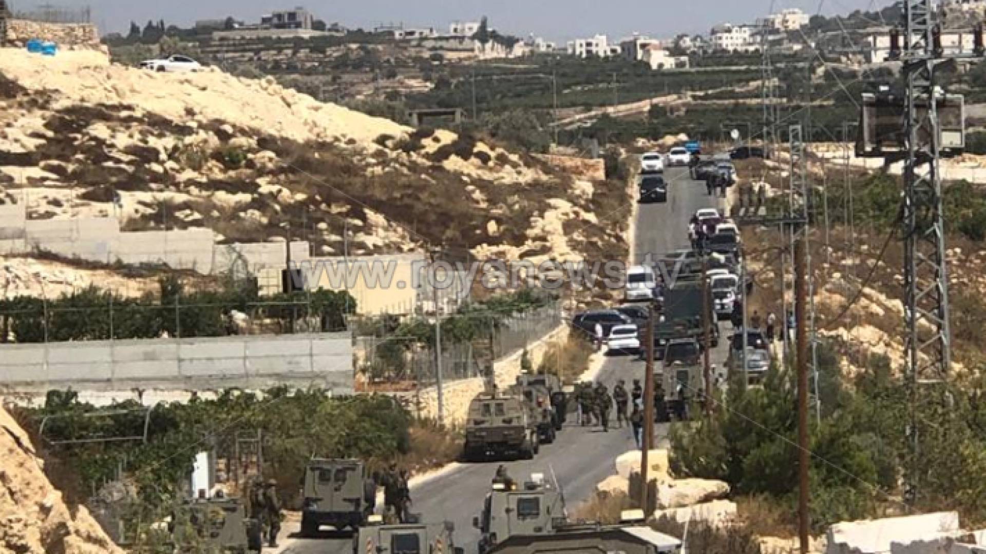 من موقع عملية إطلاق النار