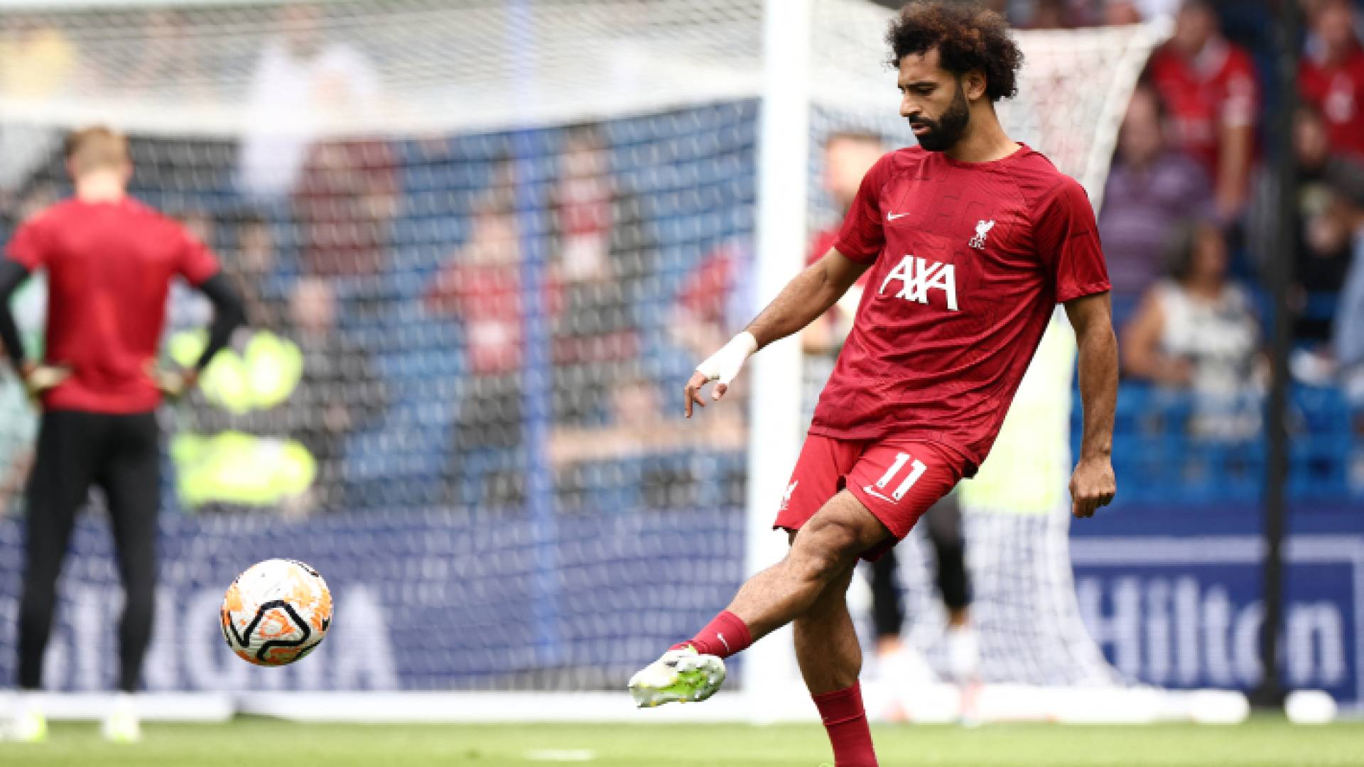 محمد صلاح في تدريبات ليفربول