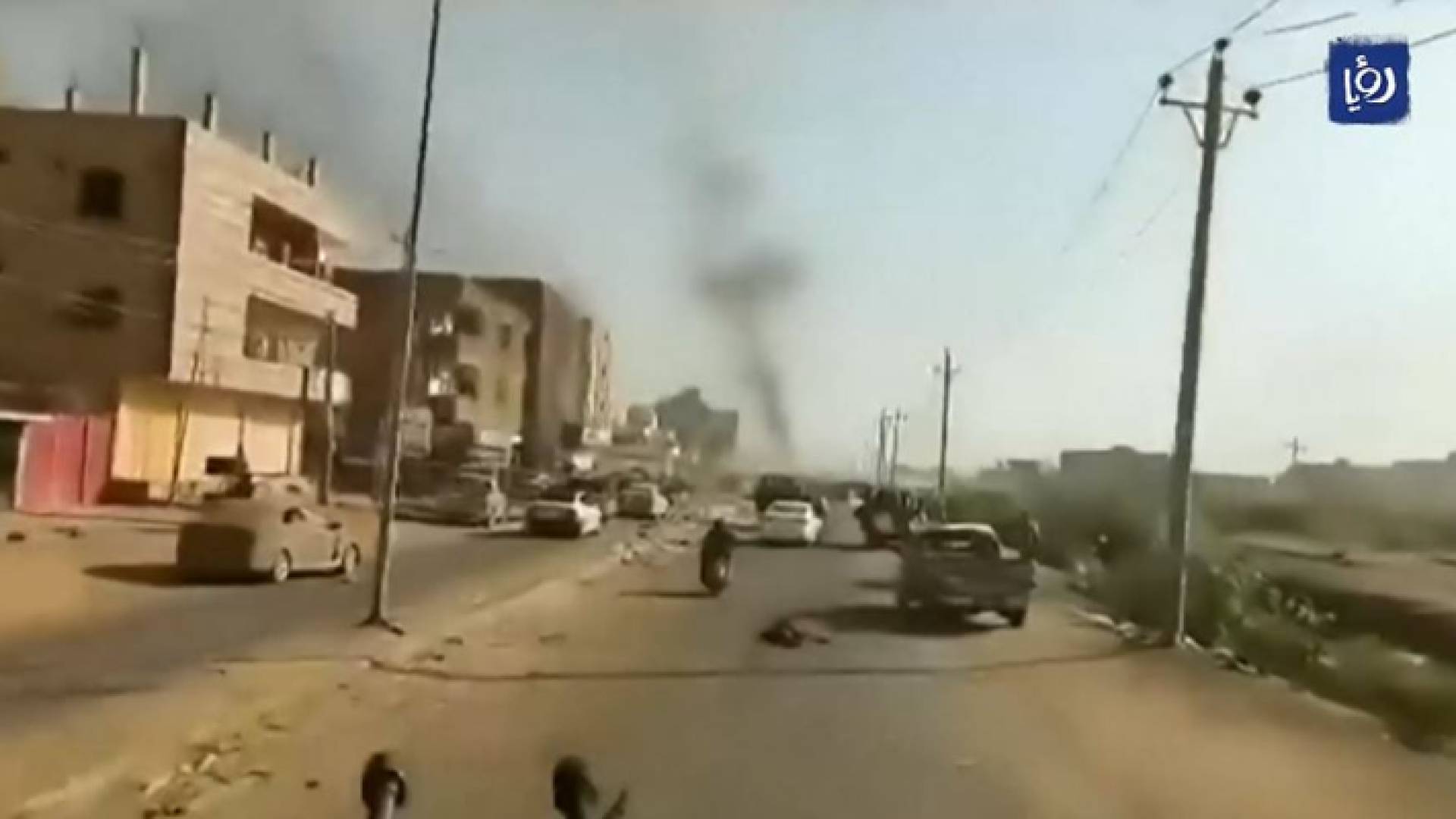 الصورة من الحرب في السودان