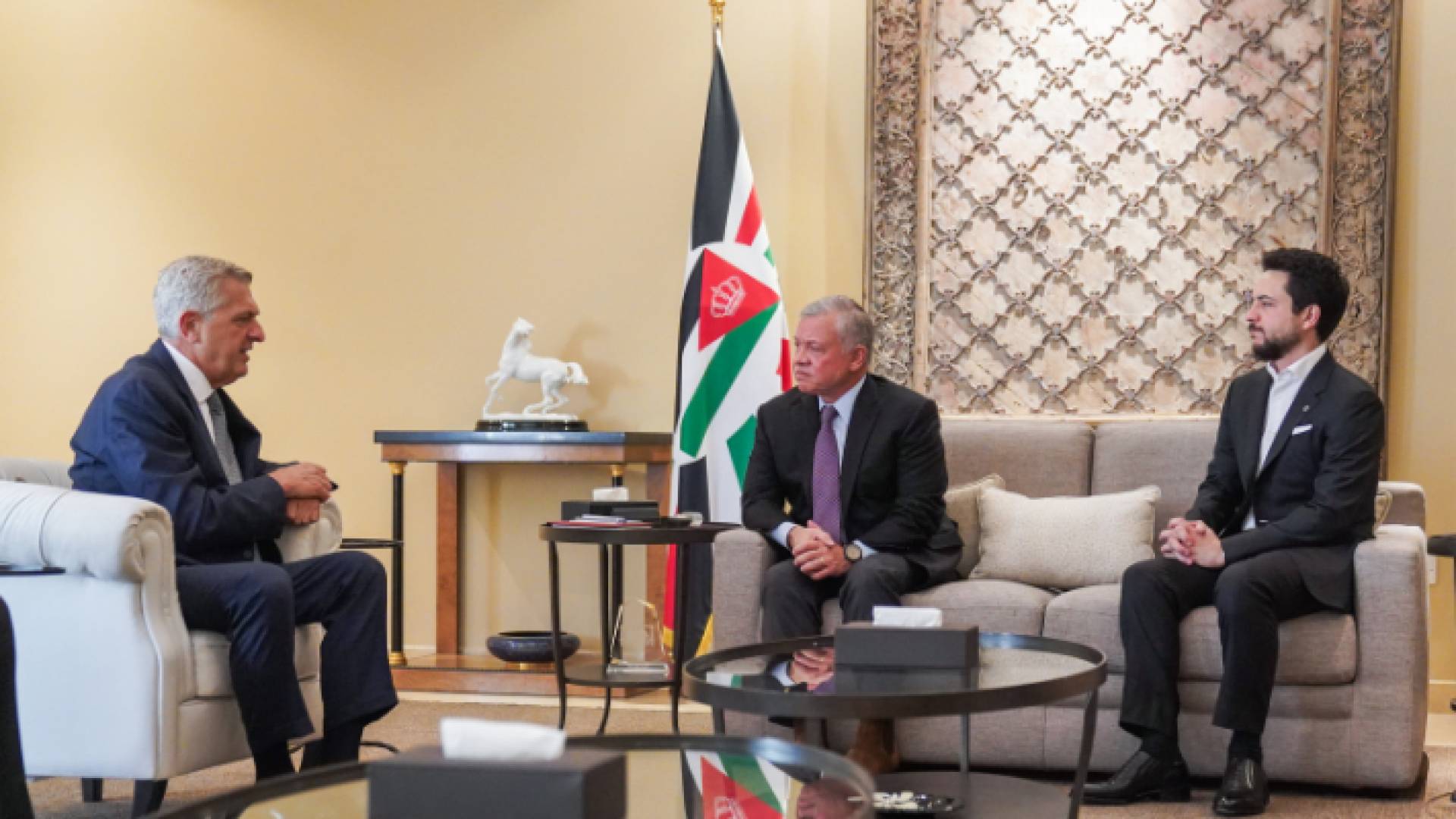 الصورة خلال اللقاء