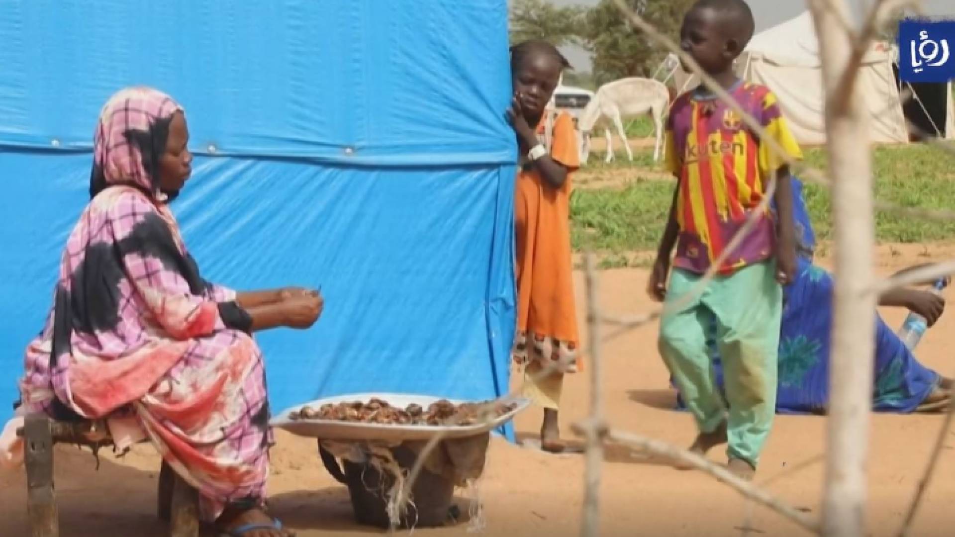 لاجئون سودانيون