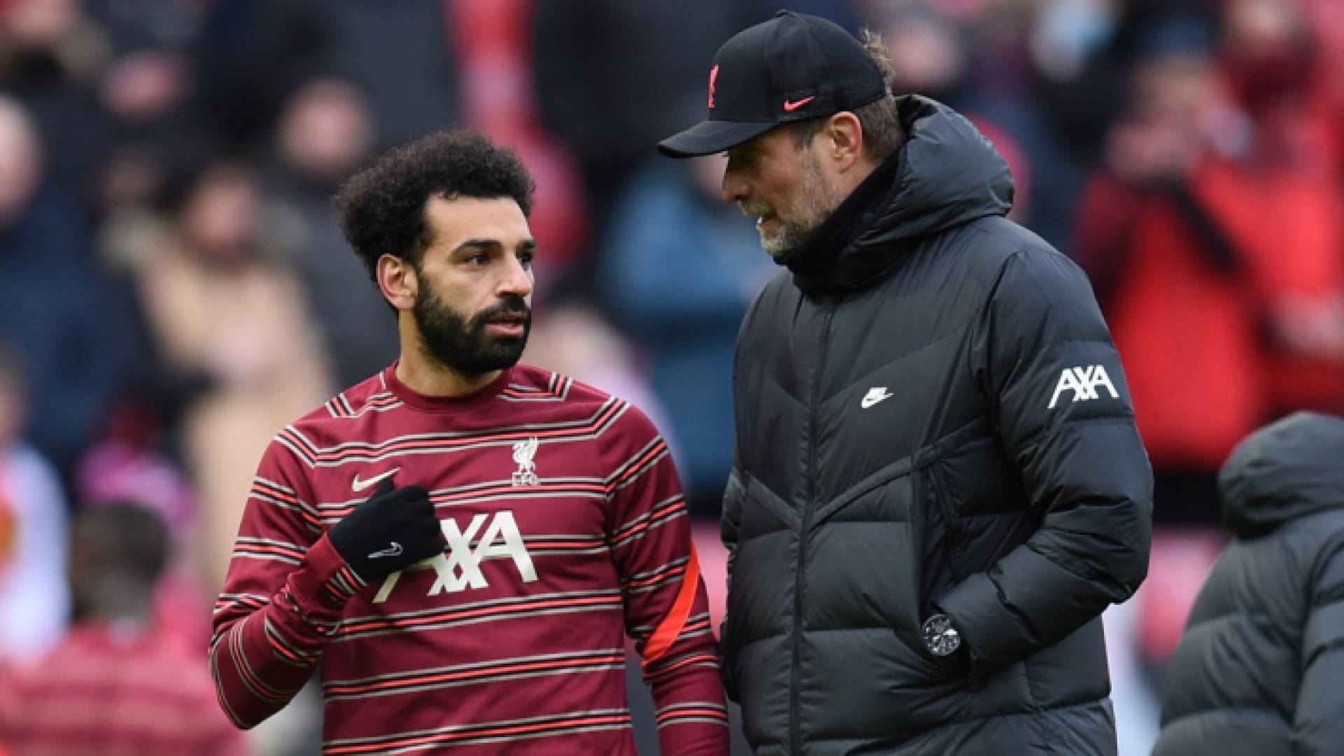 صورة سابقة تجمع كلوب مع محمد صلاح