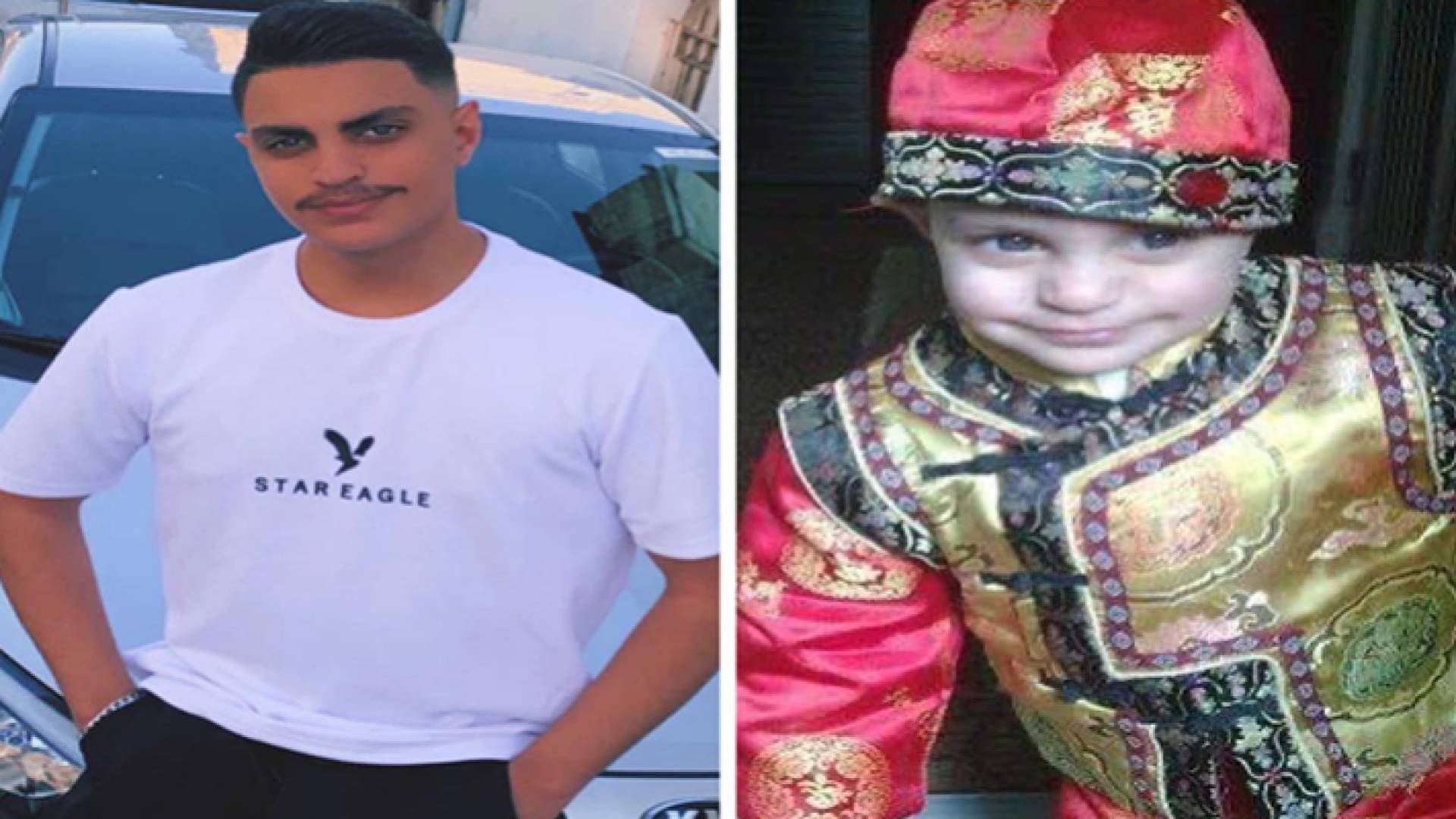 صورة للشاب حمزة في عمرة عام و16 عاما