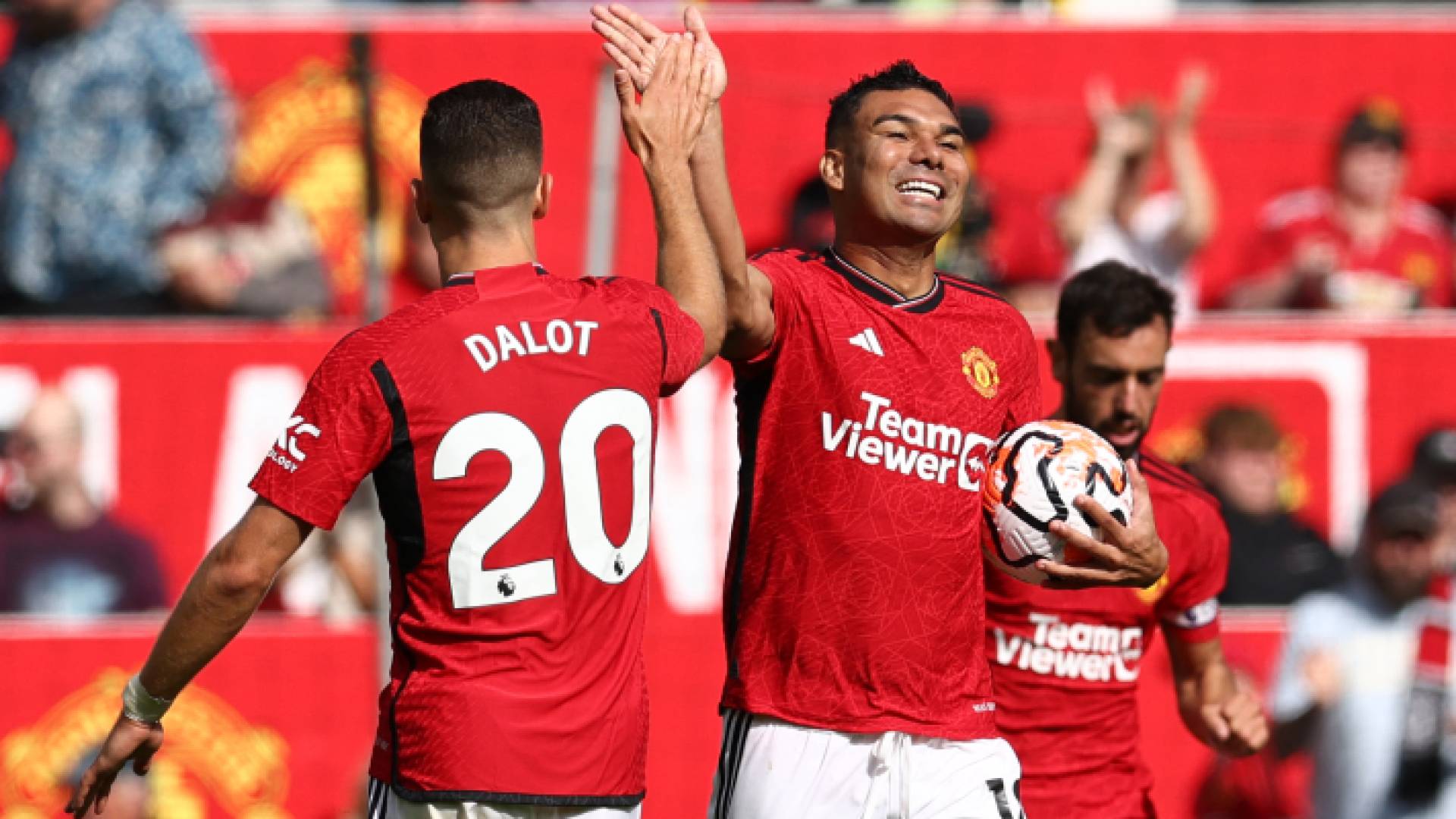 صورة من مباراة مانشستر يونايتد ونوتنغهام فورست