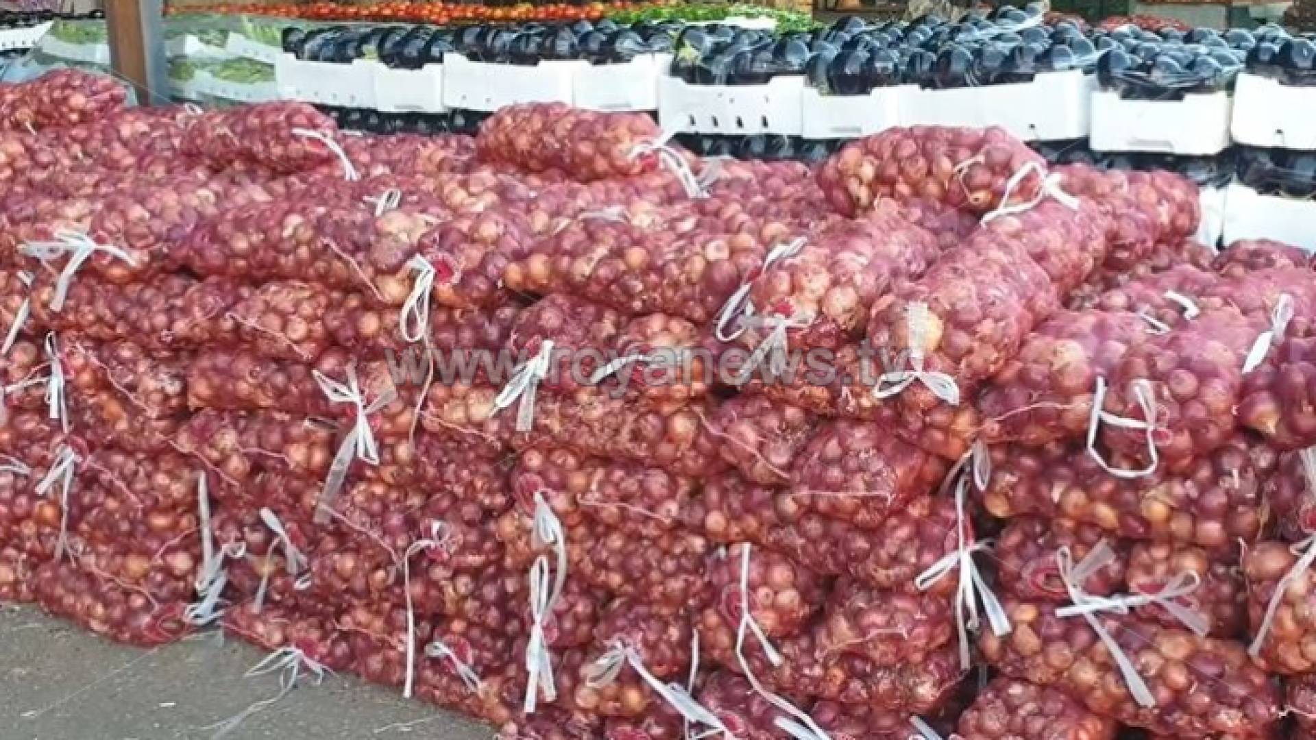 البصل في الأسواق