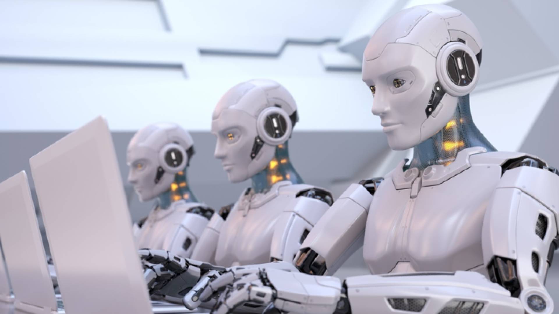 صورة تعبيرية لروبوتات تعمل