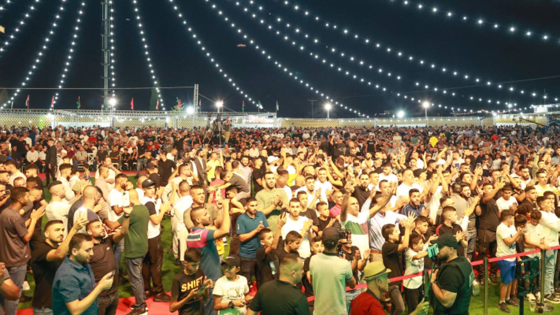 حفل الزفاف الكبير في فلسطين