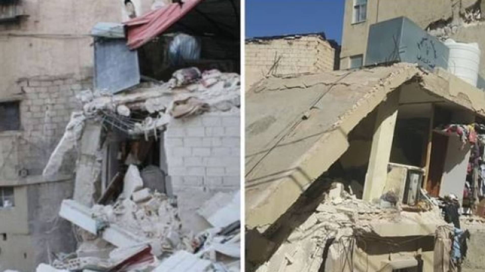 هدم منازل في منطقة الجوفة في العاصمة عمان