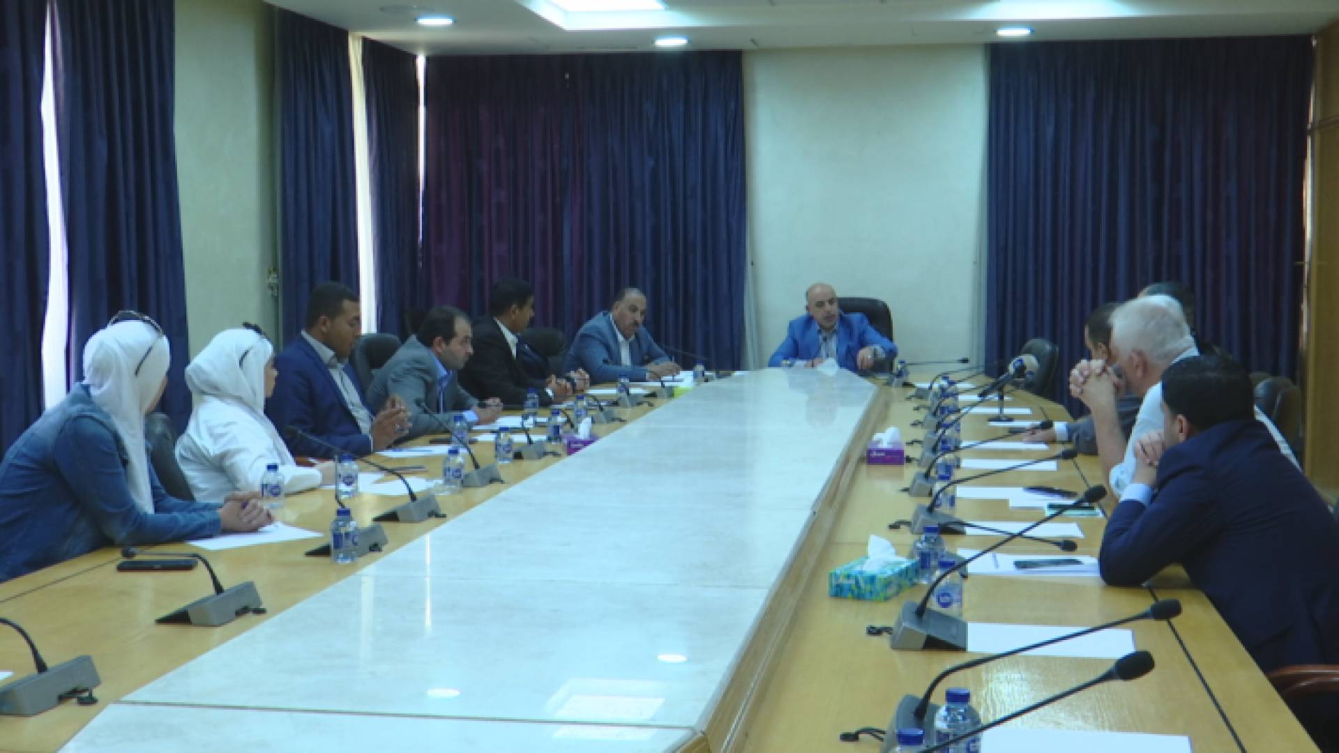 اجتماع لجنة فلسطين النيابية