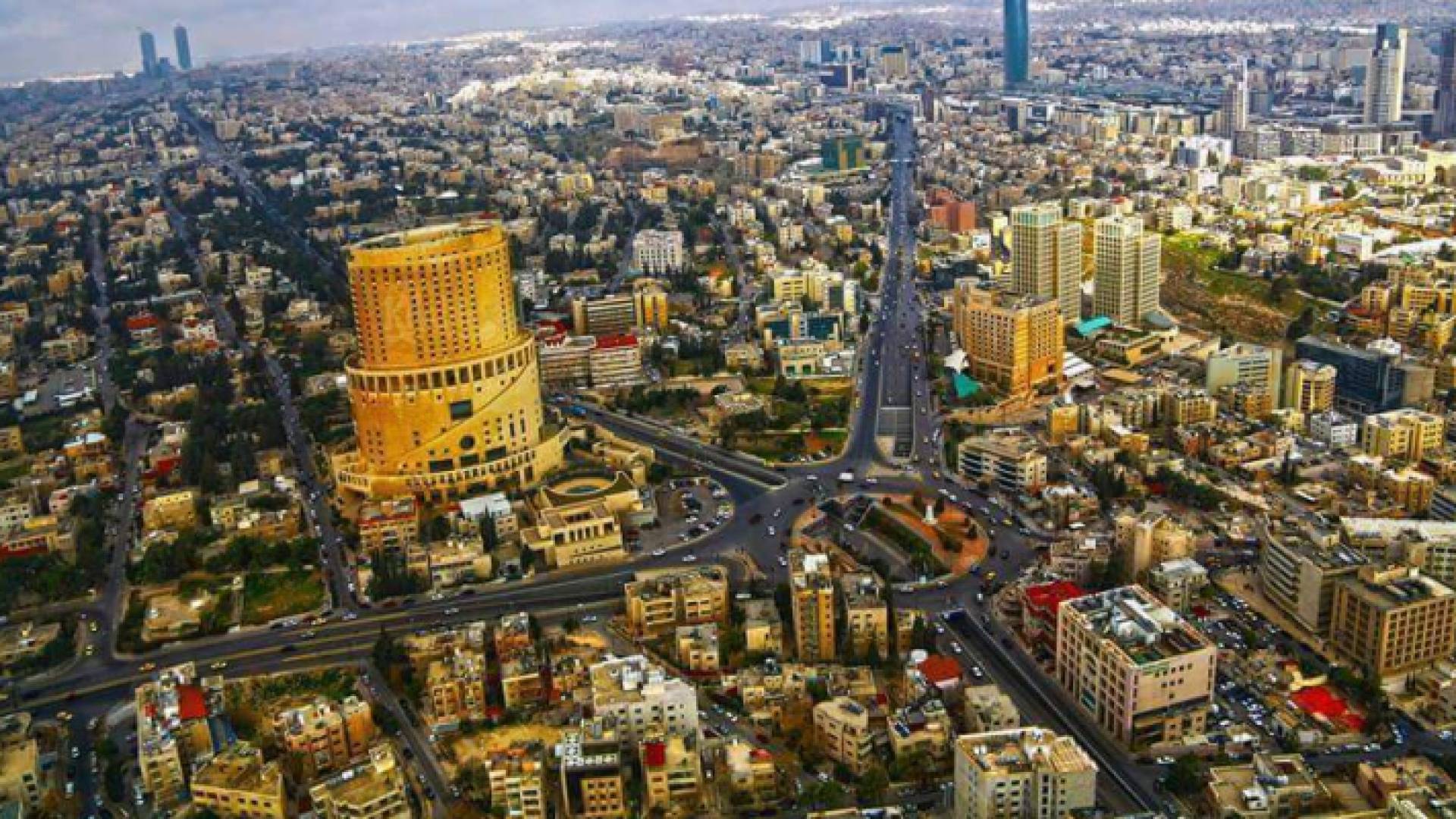 منظر عام للعاصمة عمان