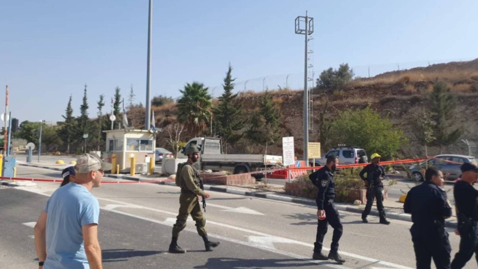 الصورة من موقع عملية الدعس غرب رام الله