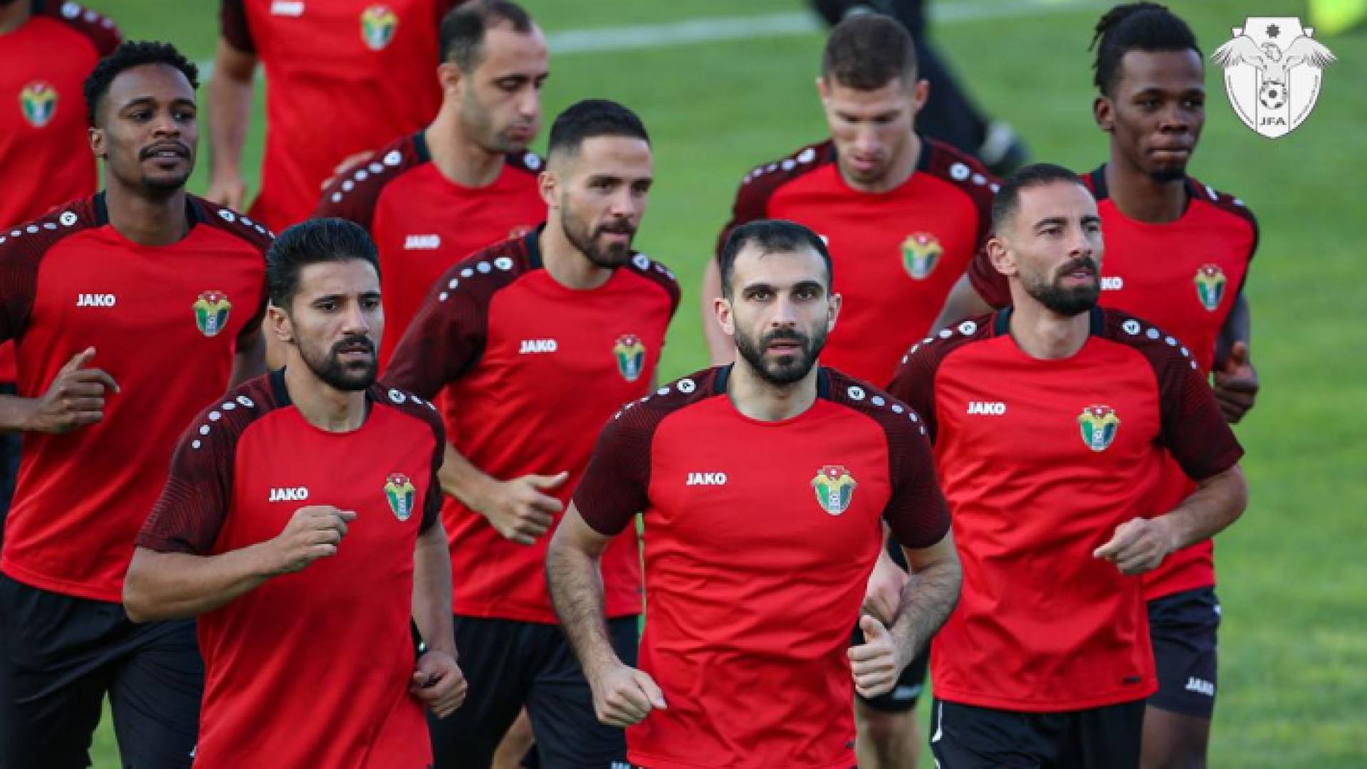 من تدريبات المنتخب الوطني