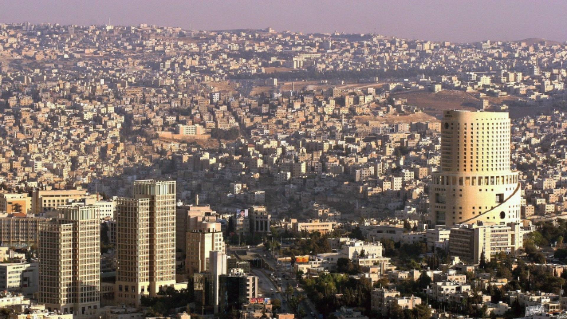 منظر عام للعاصمة عمان