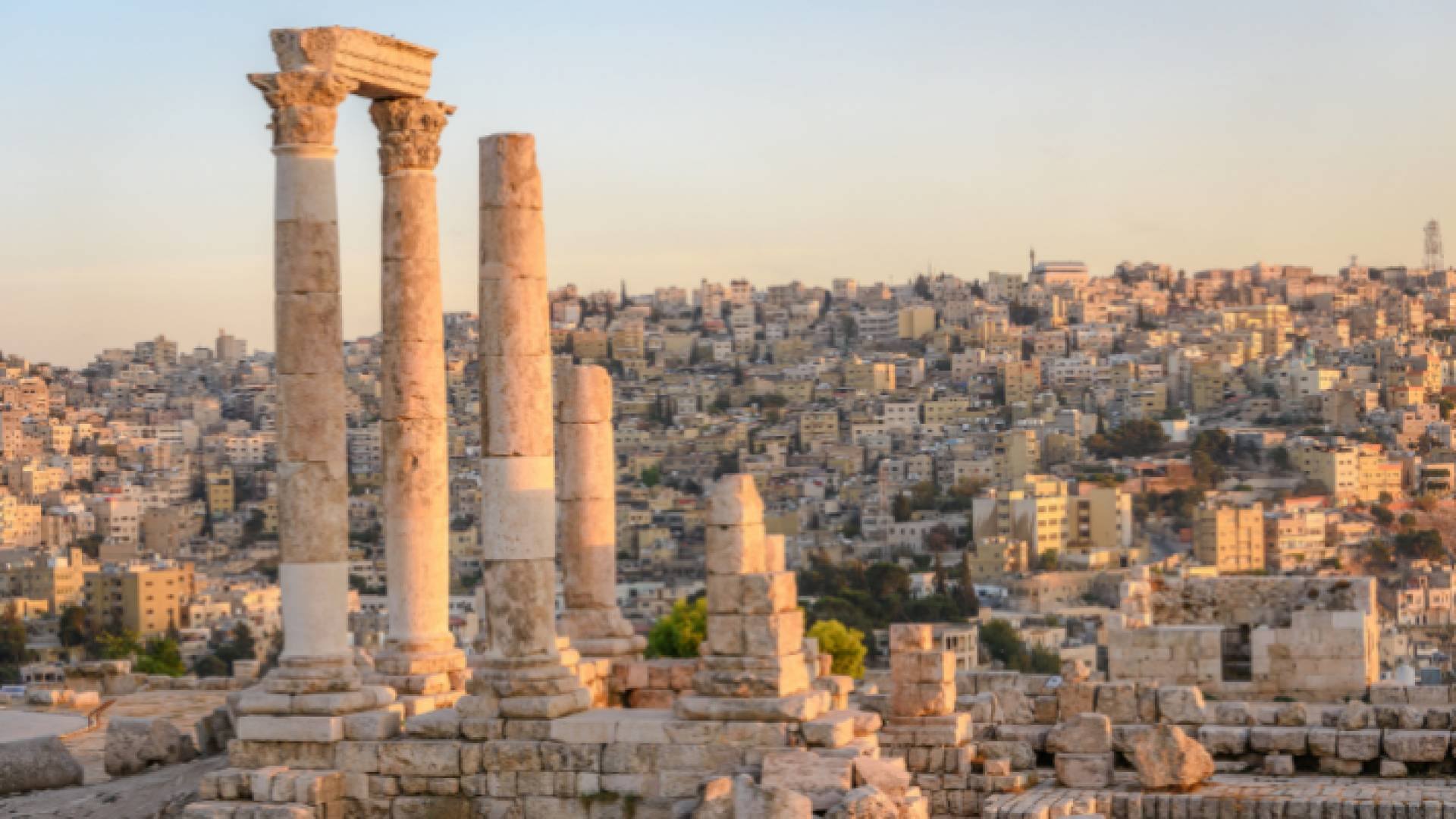 جانب من العاصمة عمان