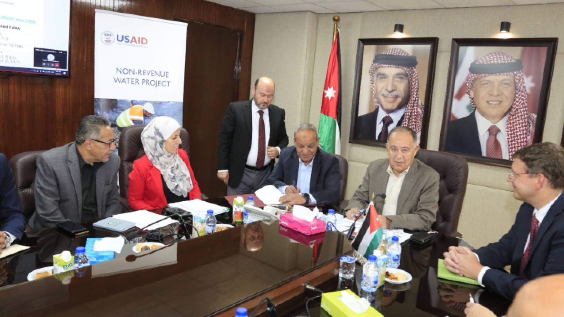 صورة من حفل توقيع الاتفاقية