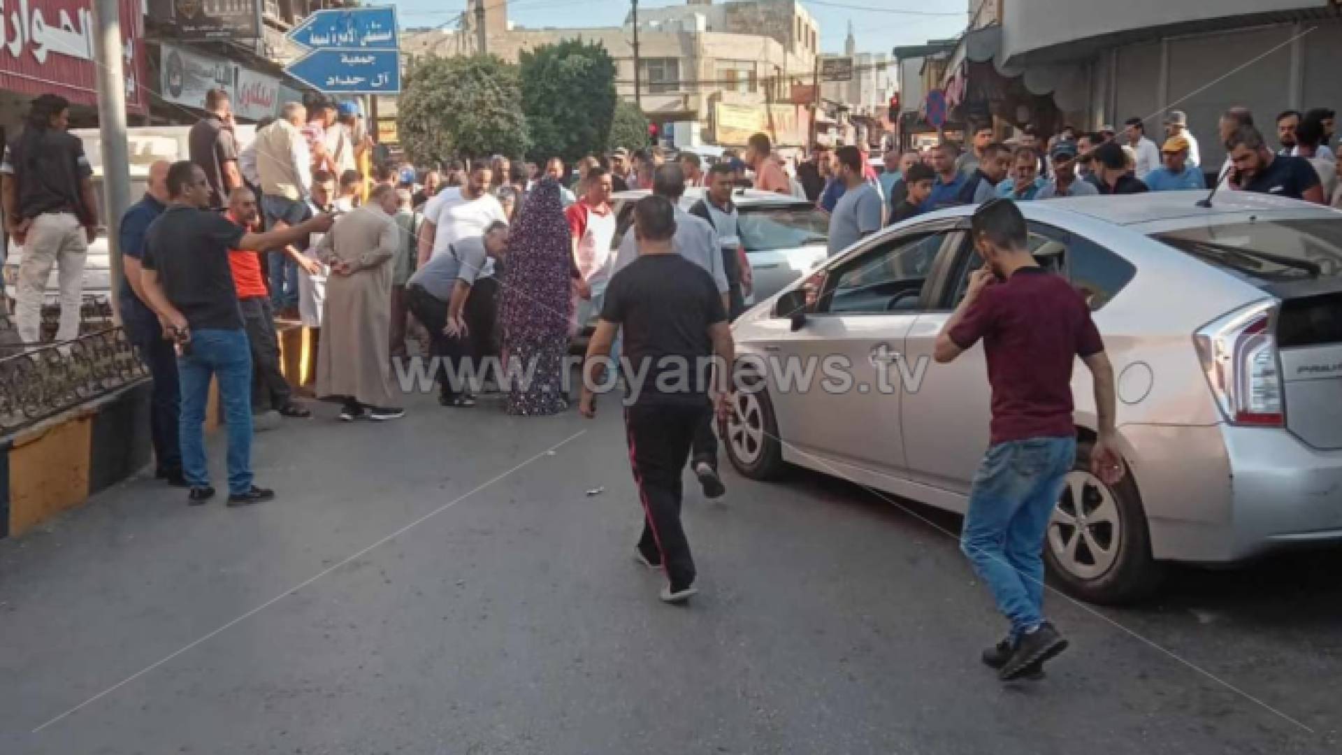 من مكان الحادث