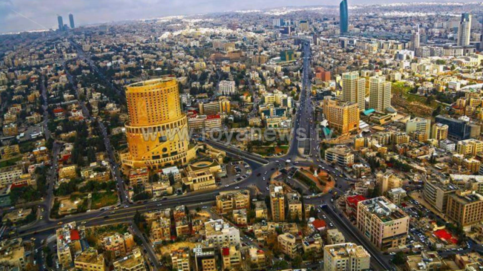 منظر عام للعاصمة عمان