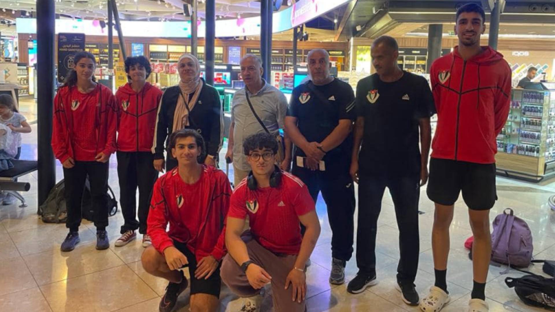 وفد المنتخب الوطني