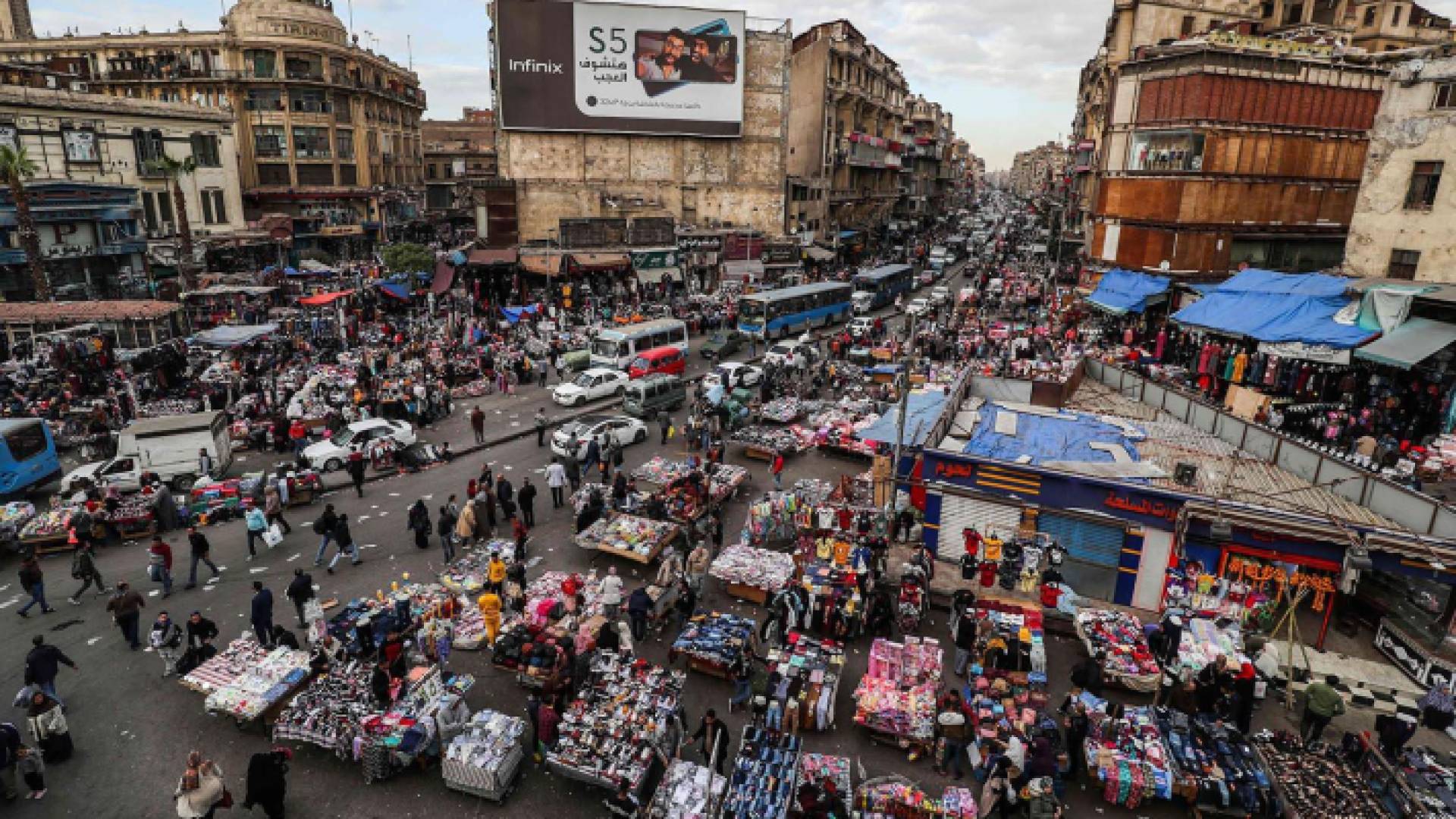 الكثافة السكانية في مصر