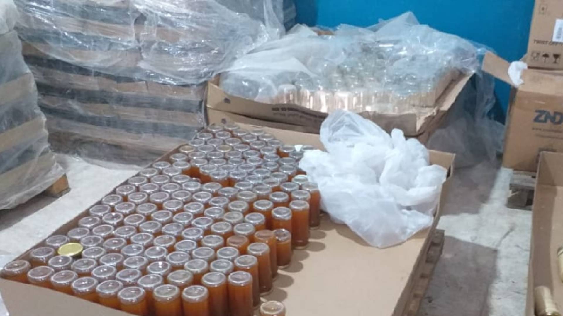 جانب من المضبوطات